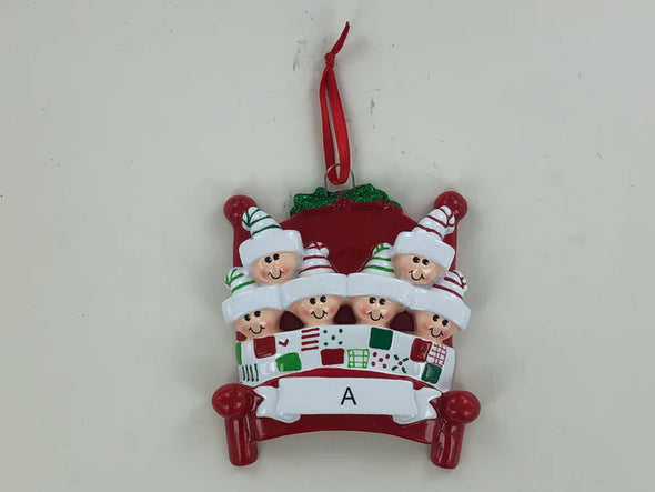 Bed Heads Personalized Ornament