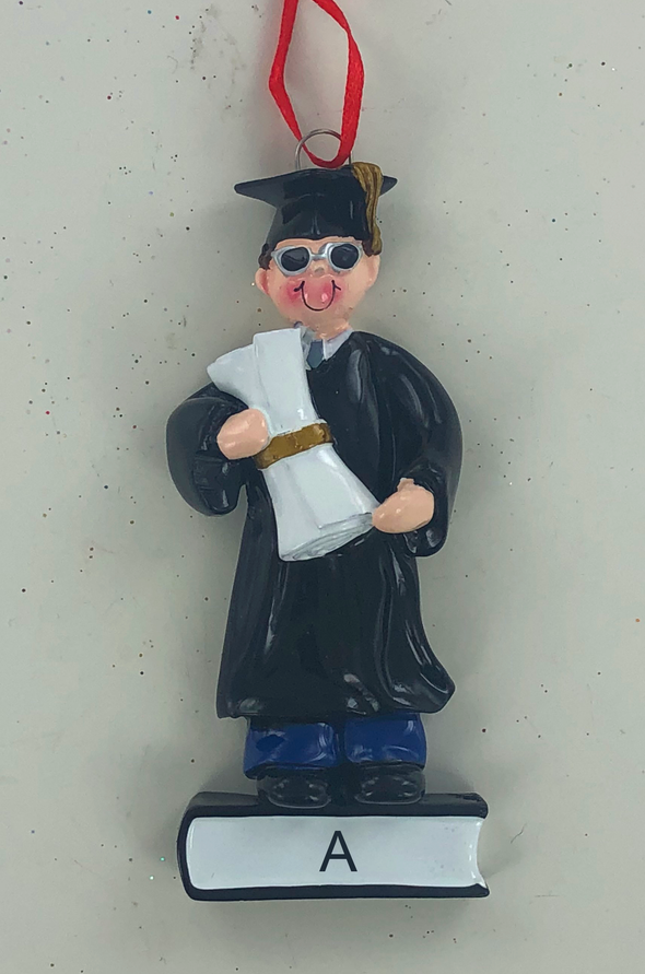 Boy Graduate Personalized Ornament