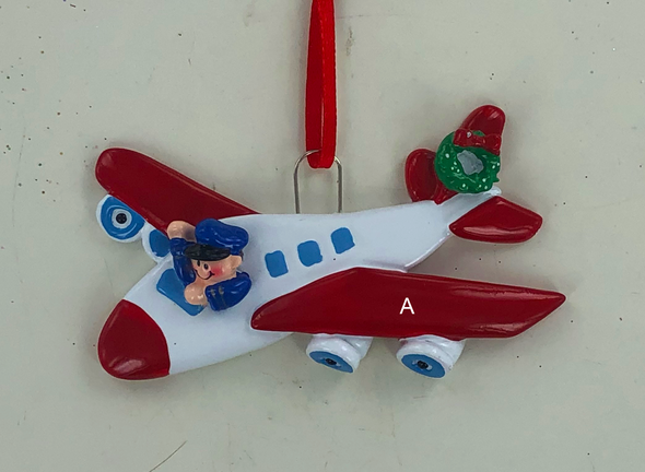 Airplane Personalized Ornament