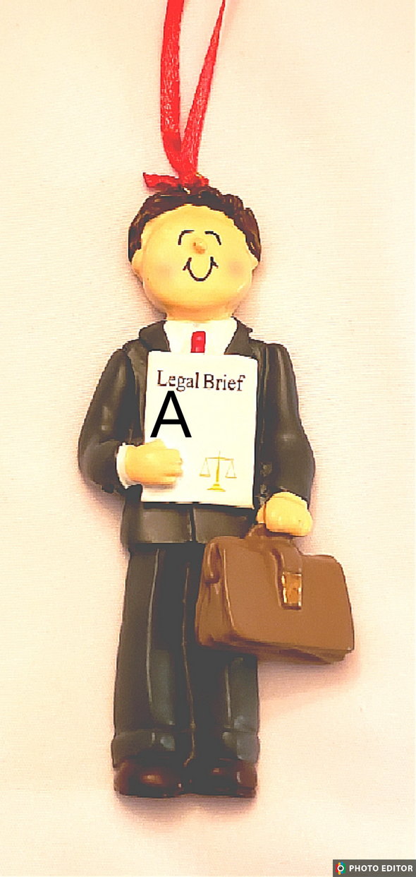 Lawyer with Legal Brief