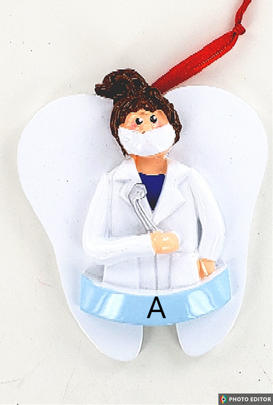 Dentist Personalize Ornament