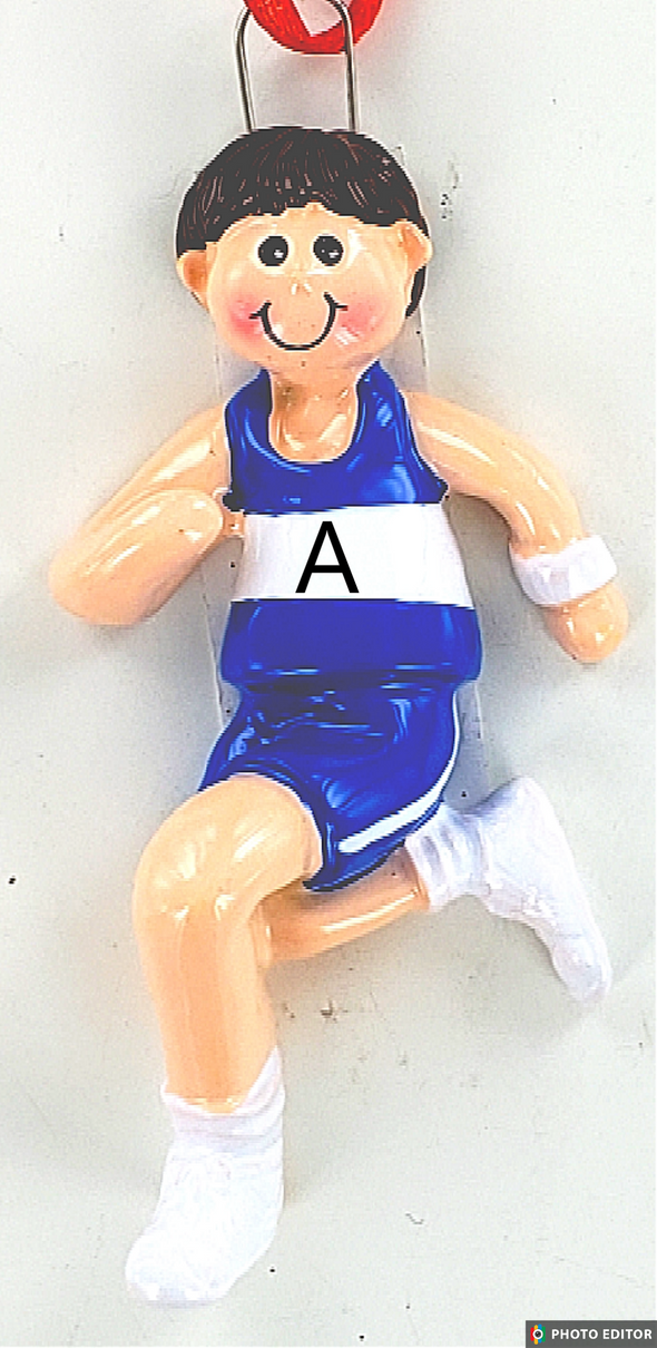 Track/Runner Personalize Ornament